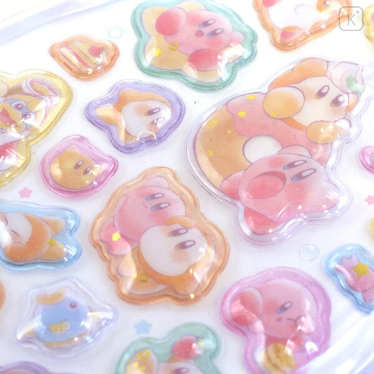 Japan Kirby Petit Drop Seal 3D Sticker - Kirby : Friends - 2