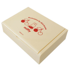 Japan Miffy Jewelry Case - Miffy : Retro Cherry Ivory