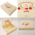 Japan Miffy Jewelry Case - Miffy : Retro Cherry Ivory - 2