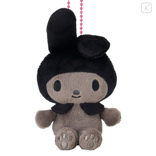 Japan Sanrio Mascot Holder - My Melody : 50th Anniversary Sitting Black - 2