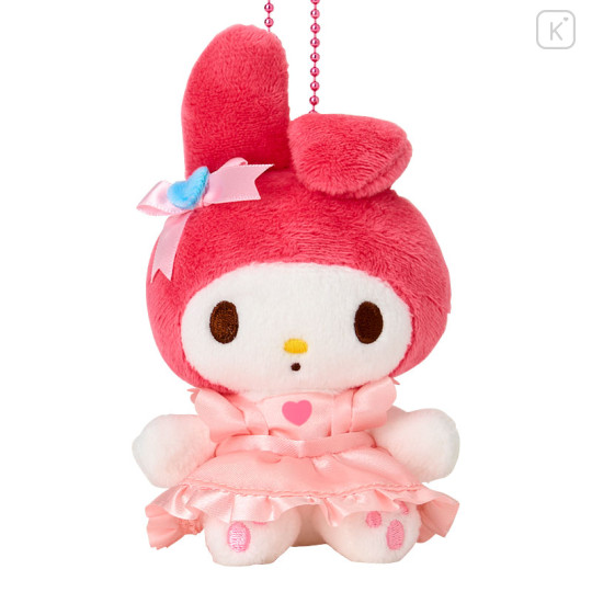 Japan Sanrio Mascot Holder - My Melody : 50th Anniversary Apron Pink - 2