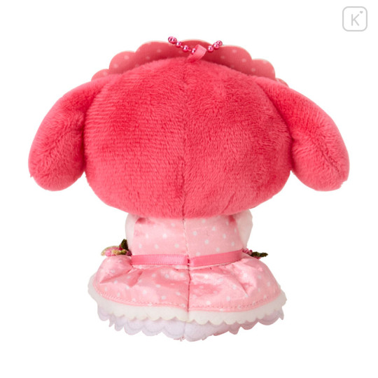 Japan Sanrio Mascot Holder - My Melody : 50th Anniversary Flower Dress Pink - 3