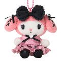 Japan Sanrio Mascot Holder - My Melody : 50th Anniversary Midnight Melokuro Special - 2