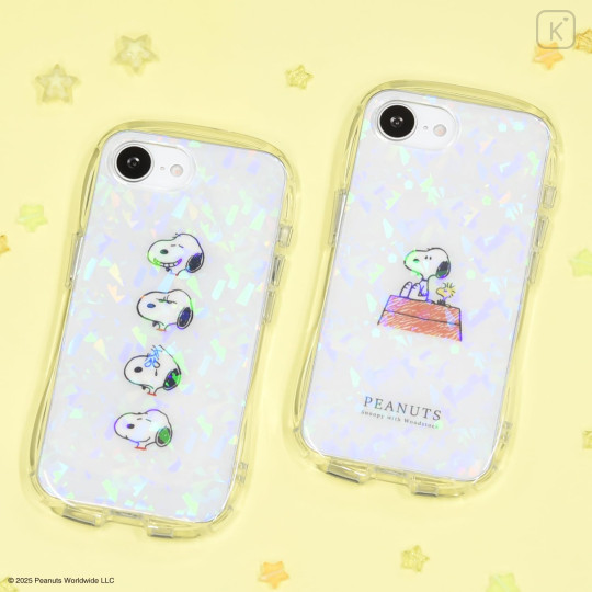 Japan Peanuts Crystal Clear iPhone 16e Case - Snoopy : House - 7