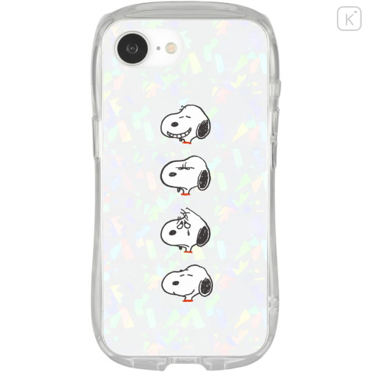 Japan Peanuts Crystal Clear iPhone 16e Case - Snoopy - 1