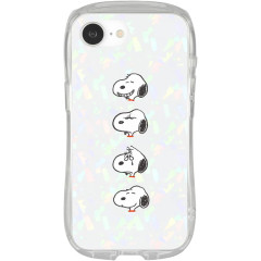 Japan Peanuts Crystal Clear iPhone 16e Case - Snoopy