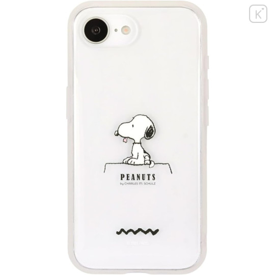 Japan Peanuts IIIIfit Clear iPhone 16e Case - Snoopy : House - 1