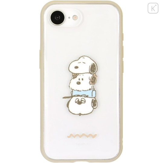 Japan Peanuts IIIIfit Clear iPhone 16e Case - Snoopy : Siblings - 1