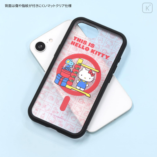 Japan Sanrio IIIIfit Plump Frame iPhone Case - This is Hello Kitty : iPhone16e - 2