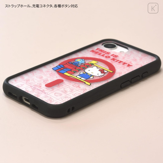 Japan Sanrio IIIIfit Plump Frame iPhone Case - This is Hello Kitty : iPhone16e - 3