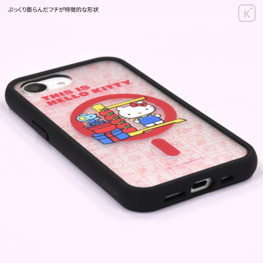 Japan Sanrio IIIIfit Plump Frame iPhone 16e Case - This is Hello Kitty - 4