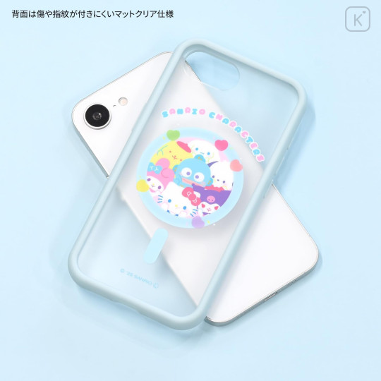 Japan Sanrio IIIIfit Plump Frame iPhone 16e Case - Mix - 2