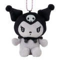 Japan Sanrio Mascot Holder - Kuromi : 20th Anniversary Black - 2