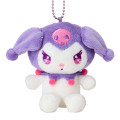 Japan Sanrio Mascot Holder - Kuromi : 20th Anniversary Sparkling Eyes Purple - 2