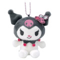 Japan Sanrio Mascot Holder - Kuromi : 20th Anniversary Y2K Cherry - 1
