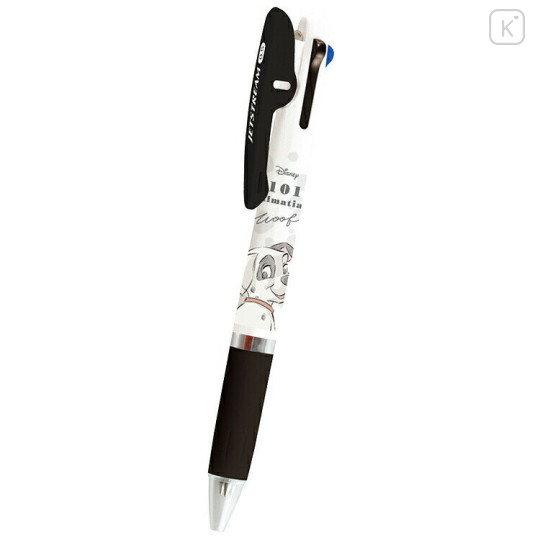 Japan Disney Jetstream 3 Color Multi Ballpoint Pen - 101 Dalmatians : Smile - 1