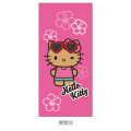 Japan Sanrio Jetstream 3 Color Multi Ballpoint Pen - Hello Kitty : Gogo Gal Collection Tan Wink Pink - 2
