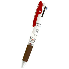 Japan Peanuts Jetstream 3 Color Multi Ballpoint Pen - Snoopy & Woodstock : Happy Cookie