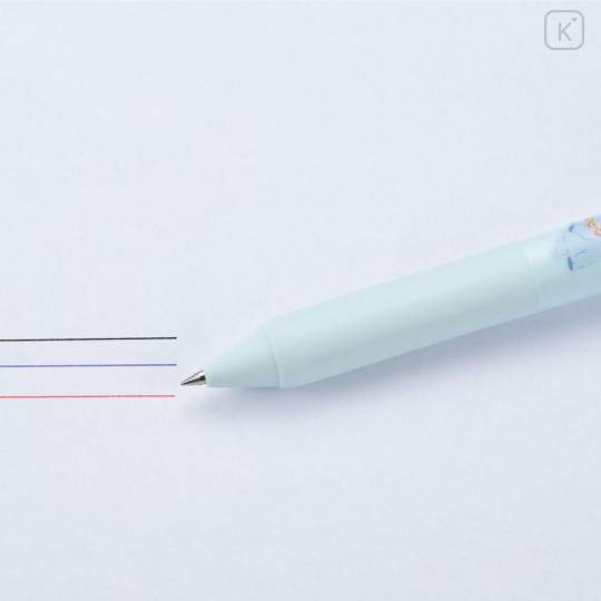 Japan Disney Store Jetstream New 3 Color Multi Ballpoint Pen - Dumbo : Mint - 6