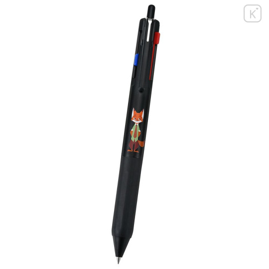Japan Disney Store Jetstream New 3 Color Multi Ballpoint Pen - Zootopia : Nick Wilde - 2
