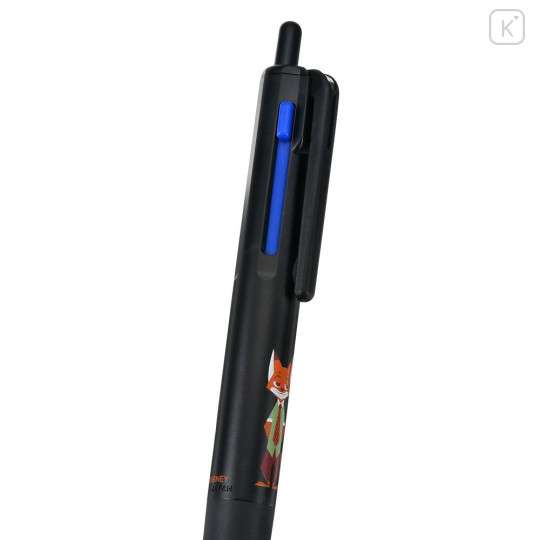 Japan Disney Store Jetstream New 3 Color Multi Ballpoint Pen - Zootopia : Nick Wilde - 5