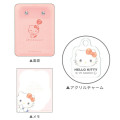 Japan Sanrio Notepad Memo with Binder - Hello Kitty : Do You Love Me - 2