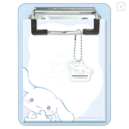 Japan Sanrio Notepad Memo with Binder - Cinnamoroll : Do You Love Me - 1
