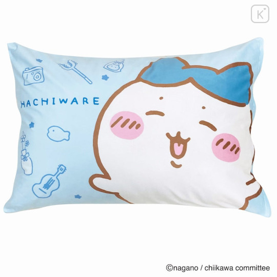 Japan Chiikawa Pillow Cover - Hachiware : Happy - 1