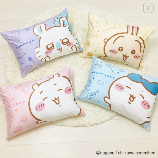 Japan Chiikawa Pillow Cover - Hachiware : Happy - 5