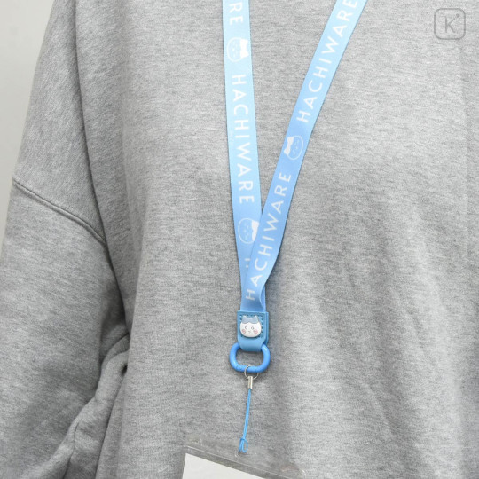 Japan Chiikawa Lanyard - Hachiware : Name Tag - 2