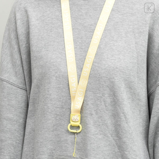 Japan Chiikawa Lanyard - Usagi : Name Tag - 2
