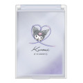 Japan Sanrio Folding Mirror - Kuromi : Watercolor Cloud Drawing - 1