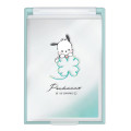 Japan Sanrio Folding Mirror - Pochacco : Watercolor Cloud Drawing - 1