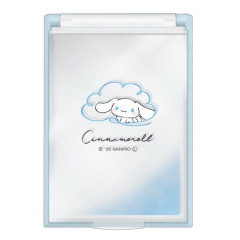 Japan Sanrio Folding Mirror - Cinnamoroll : Watercolor Cloud Drawing