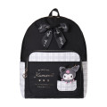 Japan Sanrio Plush Daypack - Kuromi - 1