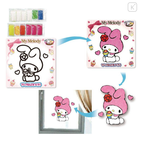 Japan Sanrio Magic Clay Kit - My Melody - 6