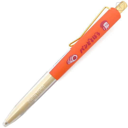 Japan Bread Thief Gold Clip Ballpoint Pen - Orange - 1