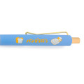 Japan Bread Thief Gold Clip Ballpoint Pen - Blue - 2