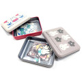 Japan Miffy Sticker & Can Case - Miffy : Flower Grey Brown - 2