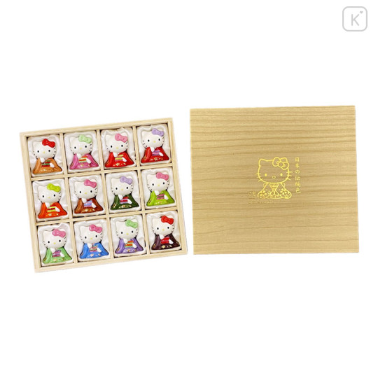 Japan Sanrio Ceramic Doll Set - Hello Kitty - 1
