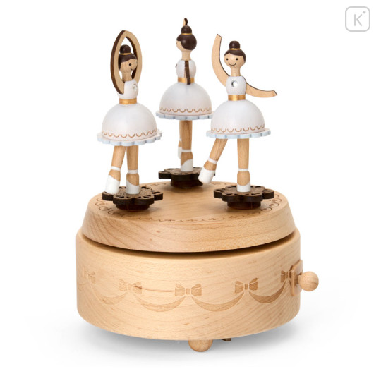 Japan Sanrio Original Wooden Music Box - Ballerina - 1