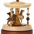 Japan Sanrio Original Wooden Music Box - Merry Go Round - 4