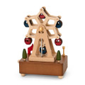 Japan Sanrio Original Wooden Music Box - Ferris Wheel - 2