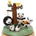 Japan Sanrio Original Wooden Music Box - Playing Panda - 4