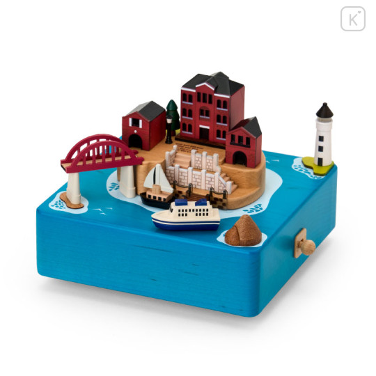 Japan Sanrio Original Wooden Music Box - Ship - 1