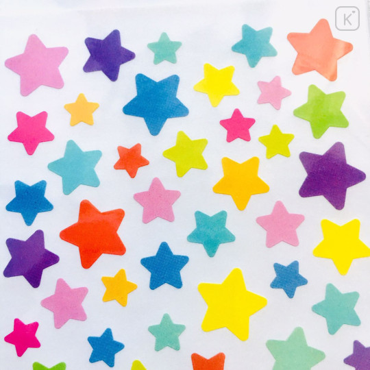 Korea Funny Sticker World Colorful Seal Stickers - Stars - 2