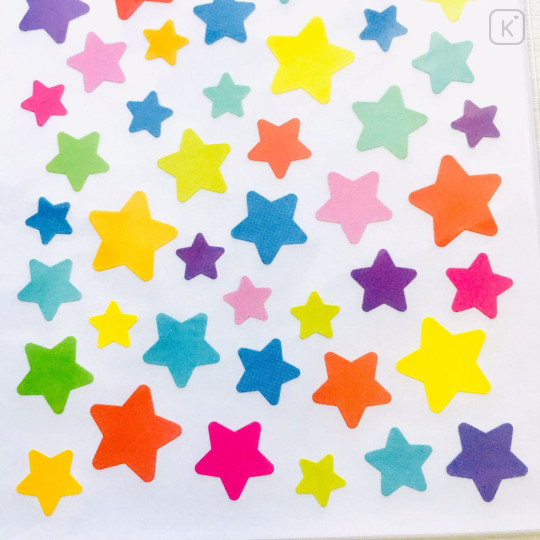 Korea Funny Sticker World Colorful Seal Stickers - Stars - 3