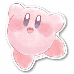 Japan Kirby Big Sticker - Happy
