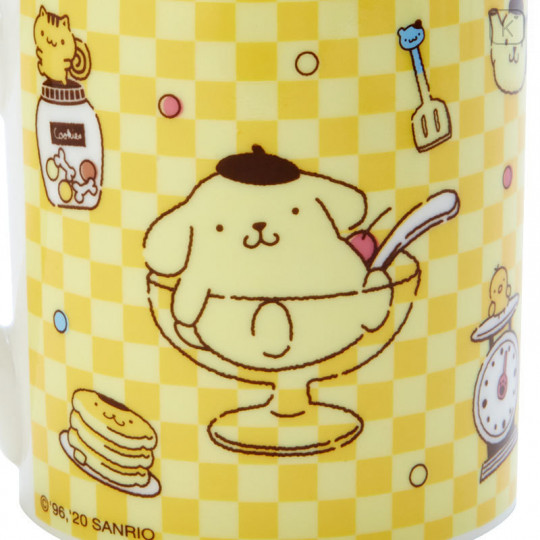 Japan Sanrio Mug - Pompompurin & Cake - 5