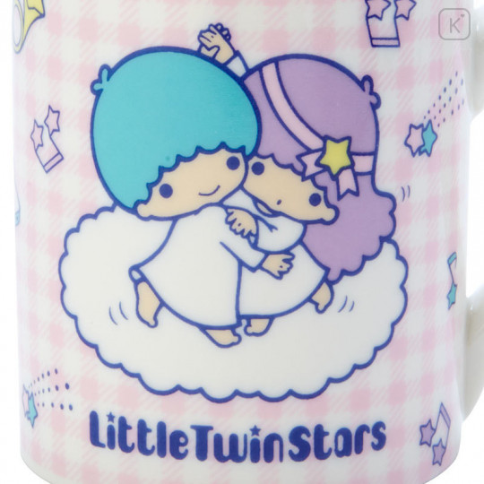 Japan Sanrio Mug - Little Twin Stars Dance - 4